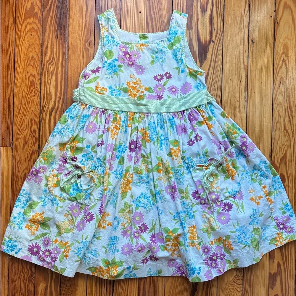 Maggie & Zoe Multicolor Floral Kids Dress